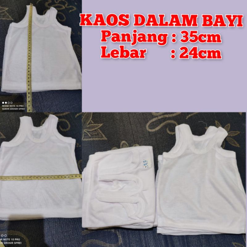 KAOS DALAM ADEM SPORT 3PCS ANAK 2-3 Tahun