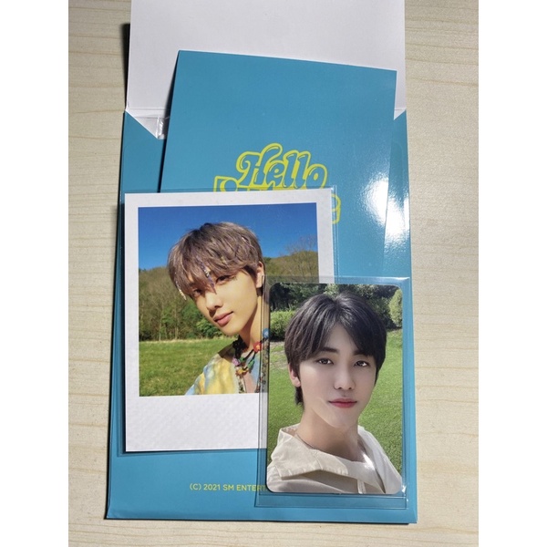 [UNSEALED]MD MINI BALLOON HELLO FUTURE PHOTOCARD JAEMIN & POLA JISUNG
