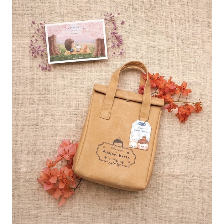 Not-so-paper Lunch Bag - Pikiniku [Sally&Piper x Maison Burro]