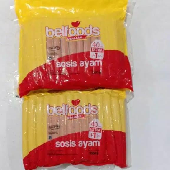 

☪ BELFOODS sosis ayam 1kg 40+1 ➭