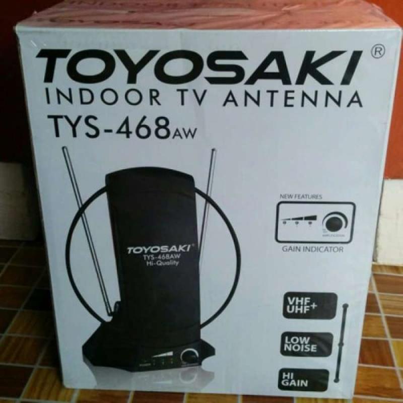 TERBARU TOYOSAKI TYS 468 Antena Indoor Pakai Booster Kualitas Top