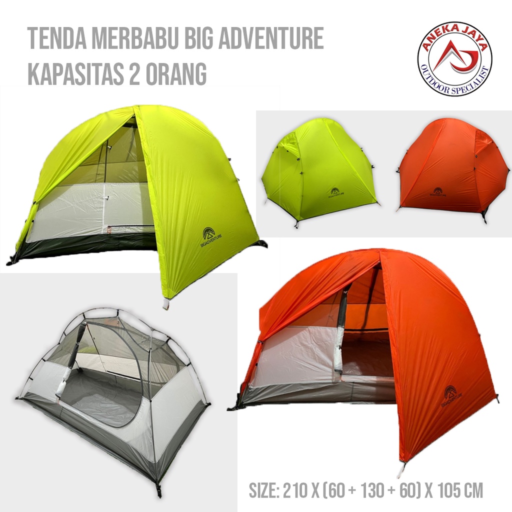 TENDA BIG ADVENTURE MERBABU 2 ORANG