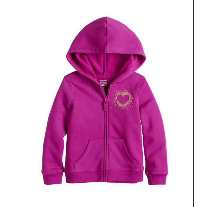 JAKET ANAK PEREMPUAN JUMPING BEANS HOODIE