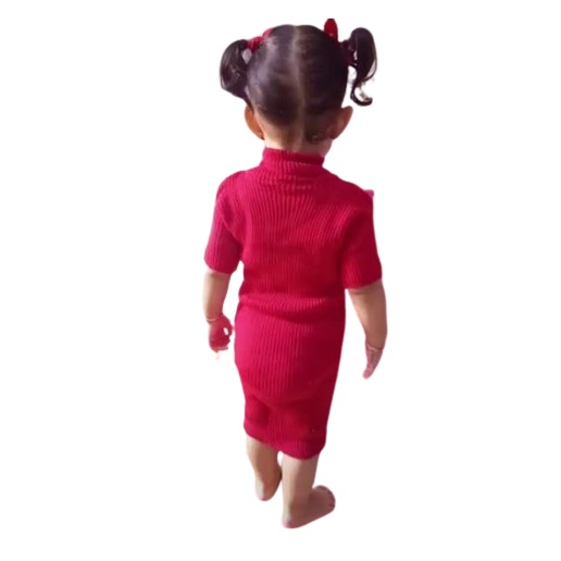 DRES RAJUT ANAK DRES ANAK PEREMPUAN USIA -123 TAHUN DRES POLOS DRES PRODAK LOKAL KUALITAS IMPORT DRES MURAH