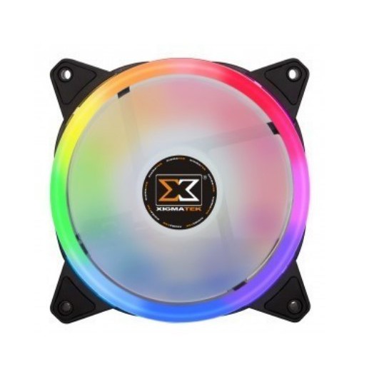 Fan Casing XIGMATEK Galaxy II Elite 3 Fan RGB 3in1 (REMOTE+CONTROLER)