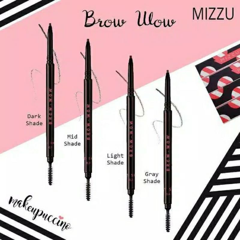 Mizzu Brow Wow Eyebrow Matic Pencil ~ ORIGINAL 100%