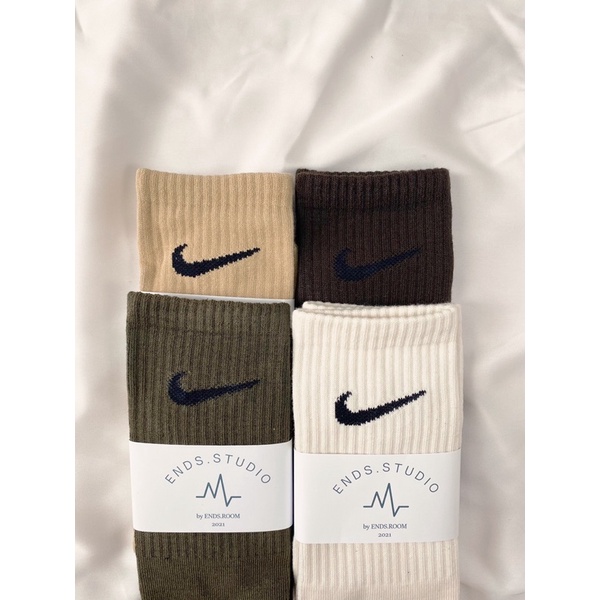 KAOS KAKI NIKE PANJANG EARTH TONE