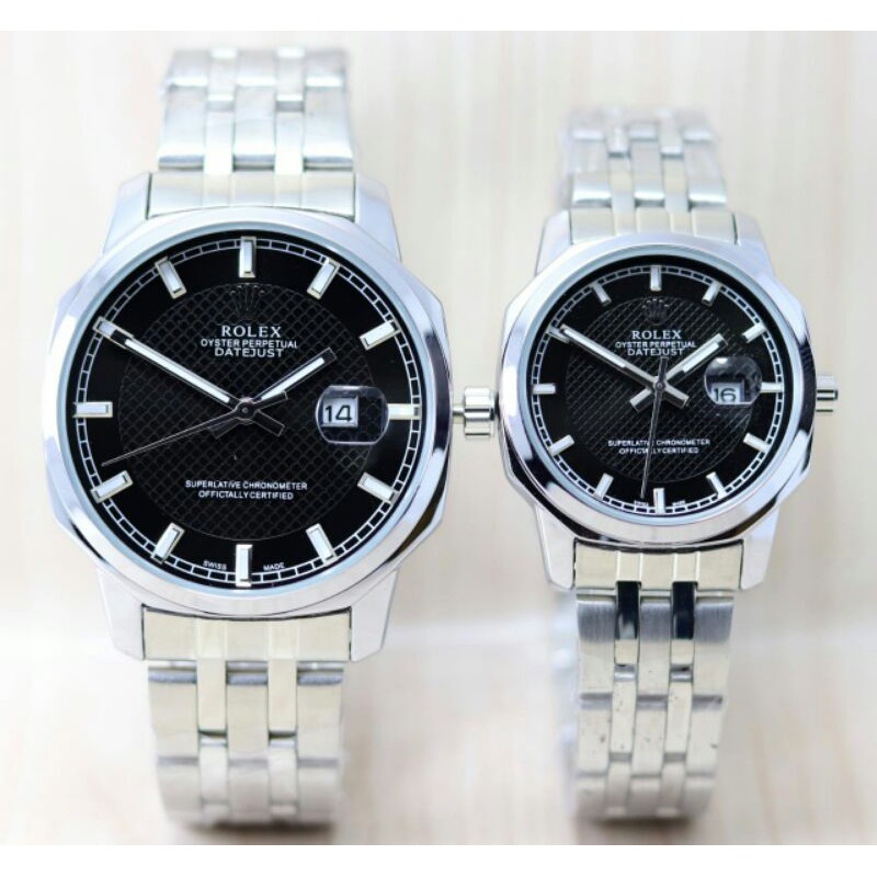 JAM TANGAN ROLEX CAUPLE RANTAI