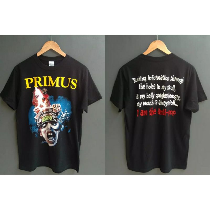 Kaos Musik Band Rock PRIMUS - Anti Pop