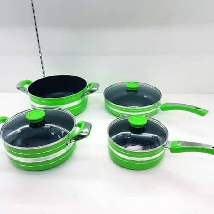 cookware set 7pc/panci set ecolux