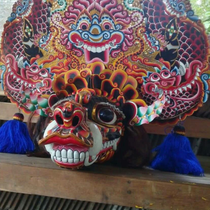 (MURAH) ✅barongan anak SD premium / barongan / caplokan / ganongan / bujang ganong / devil / pecut b