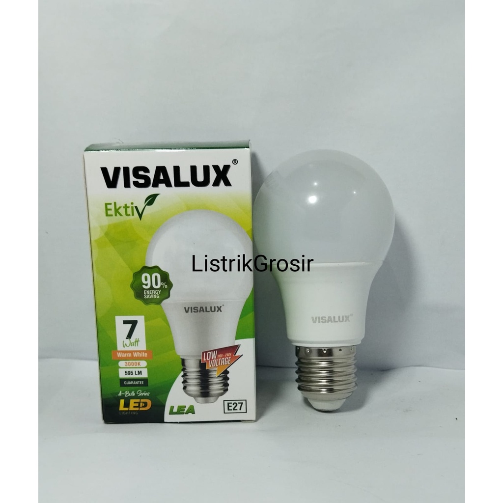 Warm White / Kuning Lampu Led Visalux 7w Bergaransi Grosir SNI