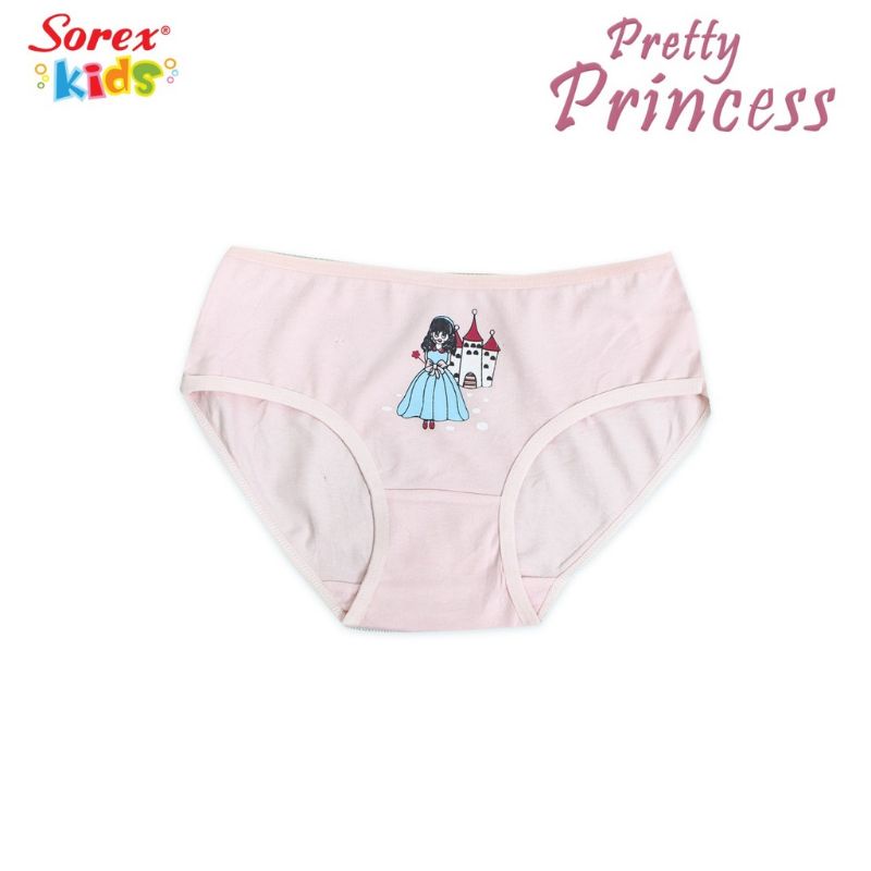 Sorex Kids SK 1311 Celana dalam Anak Perempuan  Pretty Princess (1 pak isi 2, biji)