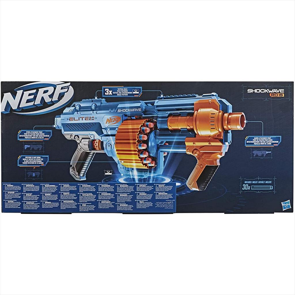 NERF Elite 2.0 Shockwave RD-15 Hasbro E9531