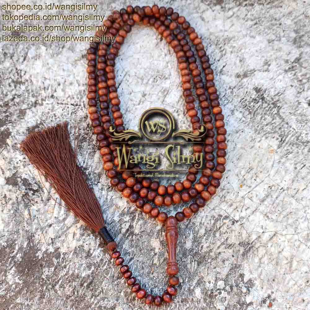 Tasbeh Tasbih Stigi Laut 200 Butir - Tasbih Kayu 200 Butir Stigi Laut - Tasbih 200 Butir Stigi Laut