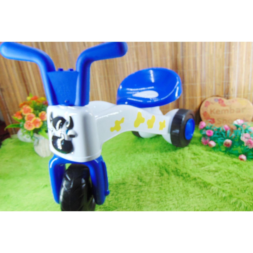 SPD-SP Ada Musik-Sepeda roda tiga plastik mainan anak sapi