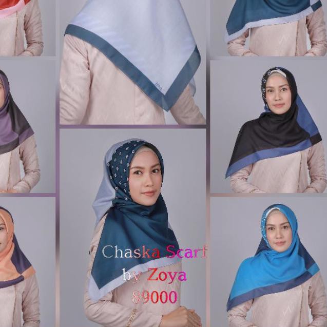 Ω NEW ARRIVAL SCARF ZOYA 2021 JILBAB SEGIEMPAT MOTIF BARU KERUDUNG SEGI EMPAT ▼