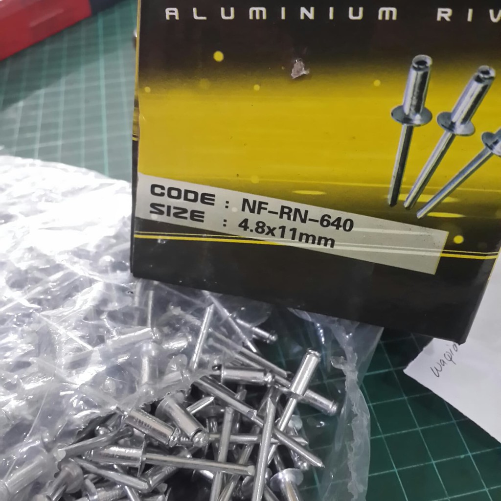Paku Rivet 4.8 X 11mm NUVOS ( ECERAN )