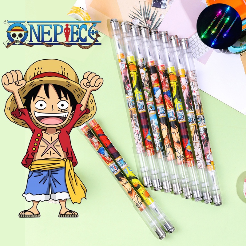 Pulpen Putar One Piece Demon Slayer Balance Oily Untuk Sekolah