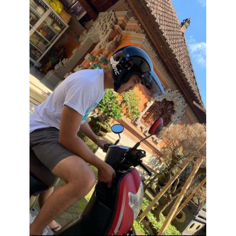 Helm ARC kaca datar / helm arc murah