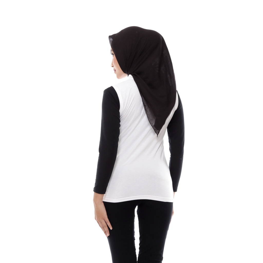 Kaos Manset Tanpa Lengan Wanita Premium | Inner Kutung Lekbong Kaos Stretch Adem Biiu