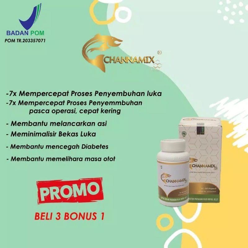 Kapsul Kutuk Premium - Albumin Ikan Gabus Tinggi Protein Asli Original Herbal
