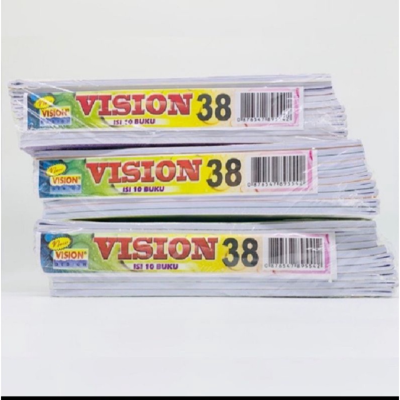 

buku tulis vision isi 38 lembar 10pcs