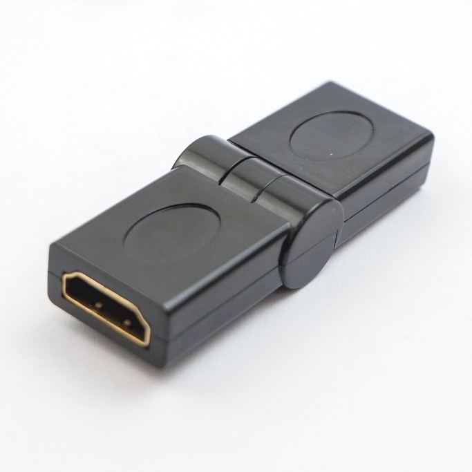 KONEKTOR HDMI / CONNECTOR  HDMI / GENDER HDMI FEMALE FEMALE 180 DERAJAT PENGHUBUNG / PENYAMBUNG KABEL HDMI - HDMI / SOKET KONEKTOR HDMI TO HDMI