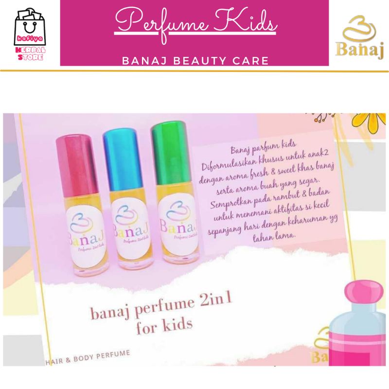 PARFUM KIDS BANAJ / PARFUM BANAJ / PARFUM KIDS FRUIT FRESH SOFT