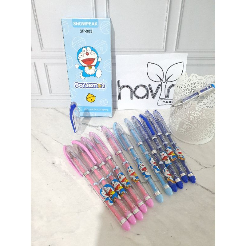 

(12pc) pen gel DORAEMON/PULPEN GEL DORAEMON KUCING