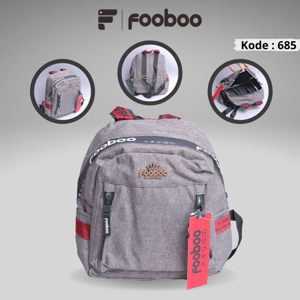 FOOBOO TAS RANSEL BACKPACK MINI WANITA