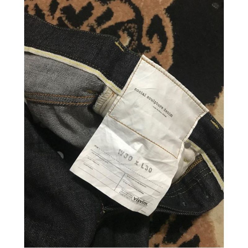 visvim sculpture denim