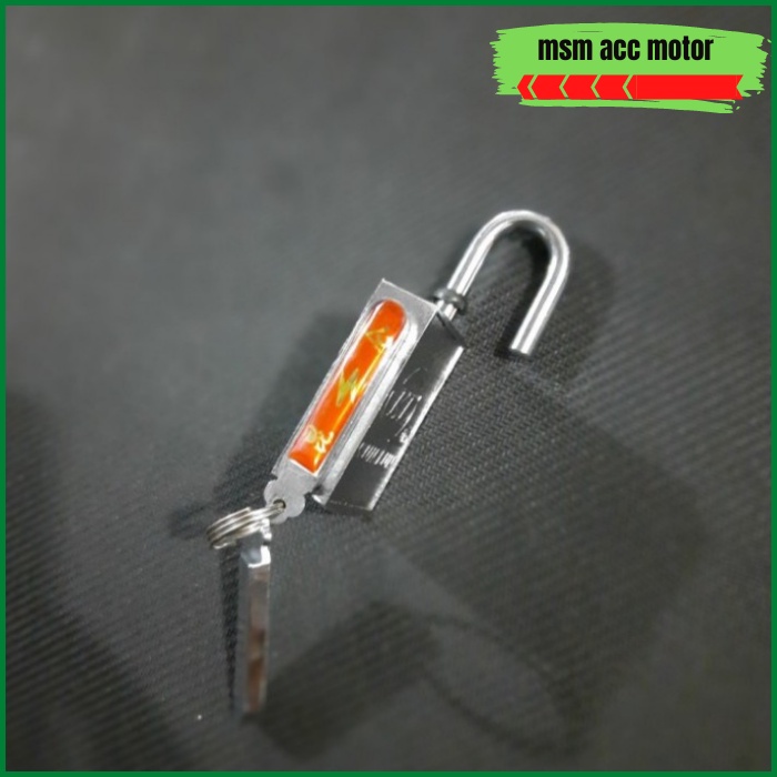 Gembok Magnet Anti Maling Untuk Motor, Pagar Rumah, Toko, Gudang dll