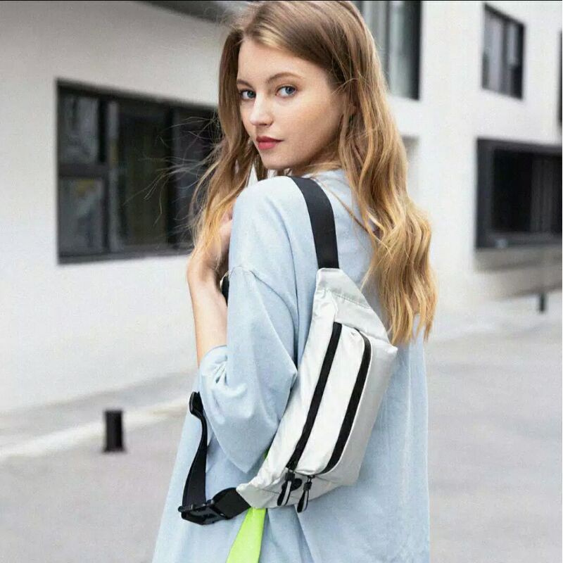 Tas Pinggang Wanita Import Terbaru Yqm-1 Pria Bisa Wanita Tas Anti Air Keren New Model 2020  Yipinu