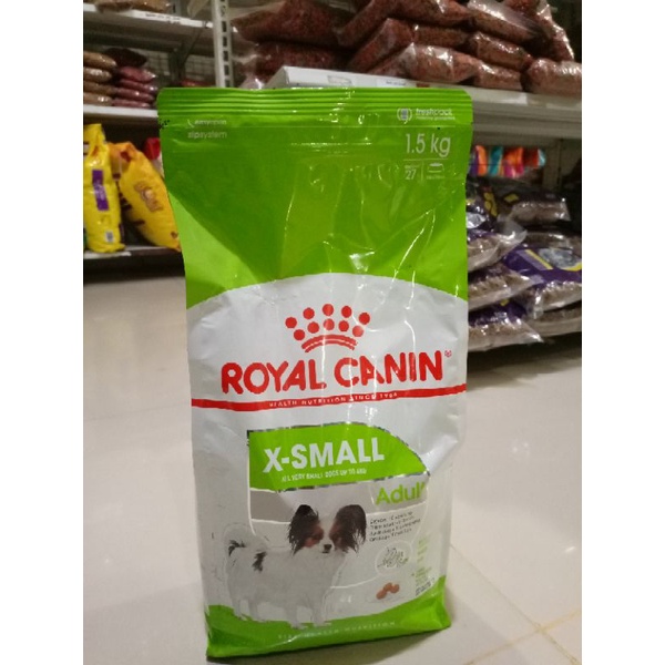 Makanan Anjing Royal Canin X-Small Adult 1,5kg dog food