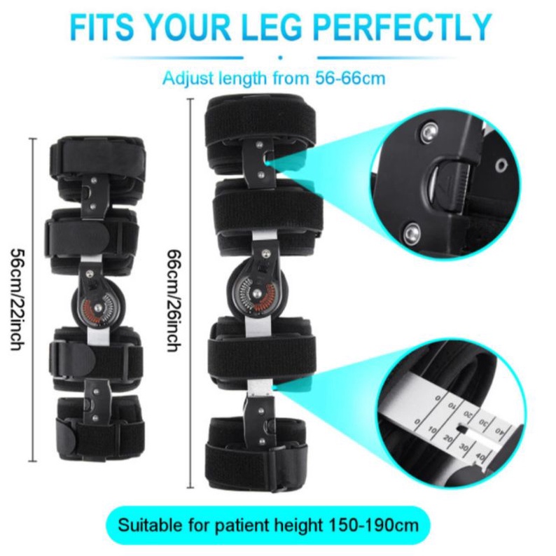 Knee Brace / Deker Pelindung Lutut ACL / PCL