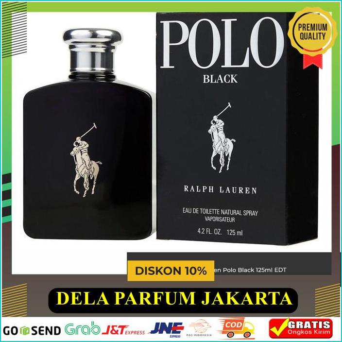RALPH LAUREN POLO BLACK 125ML EDT - PARFUM ORIGINAL HIGHT QUALITY