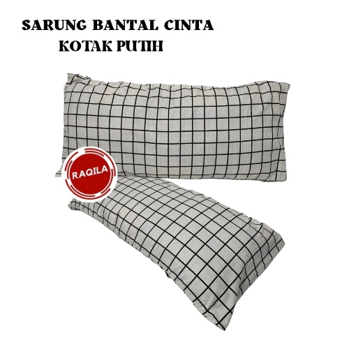 Sarung Bantal Cinta Resleting Besar Murah Ukuran 45x95