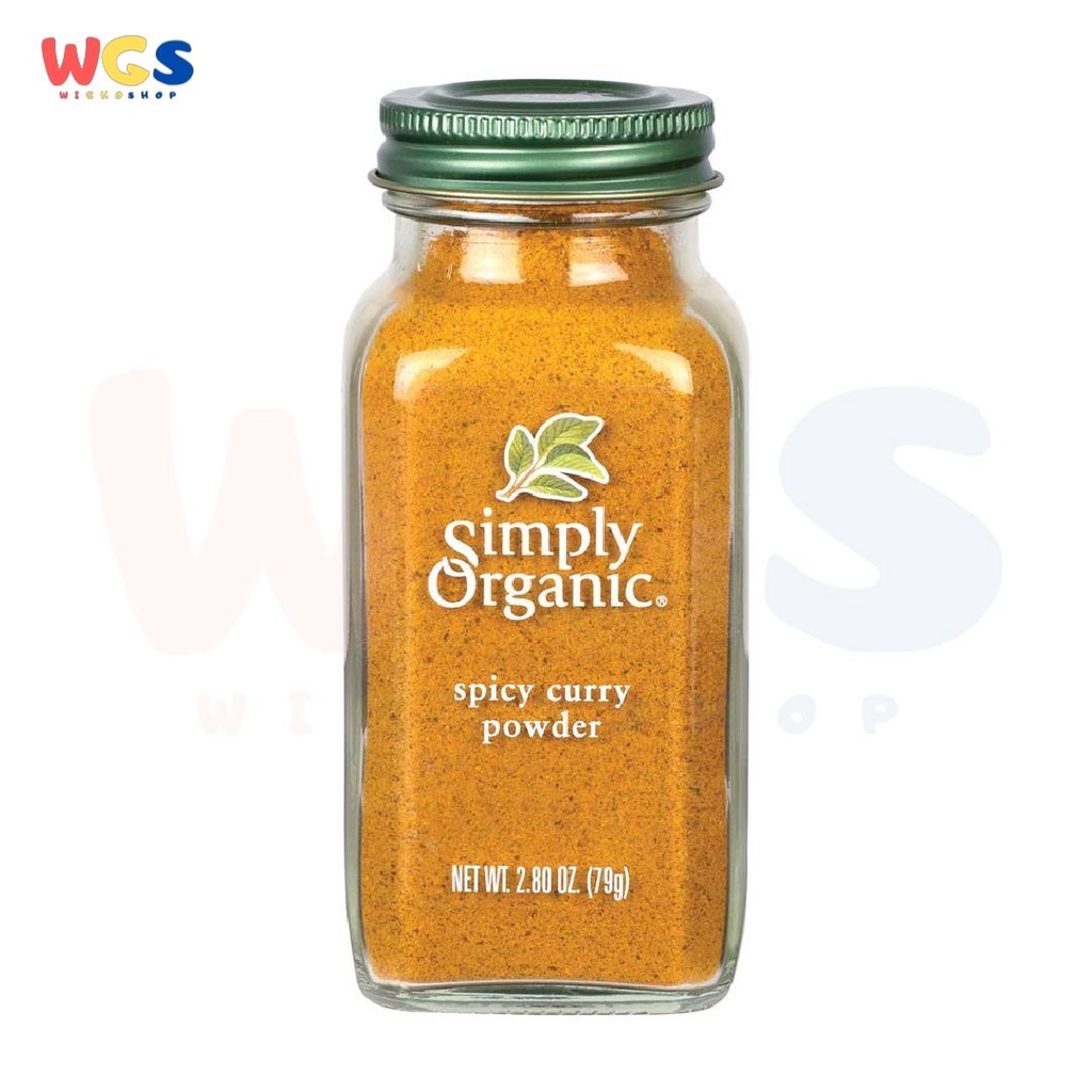 Simply Organic Spicy Curry Powder USDA Organic 2.8oz 79g