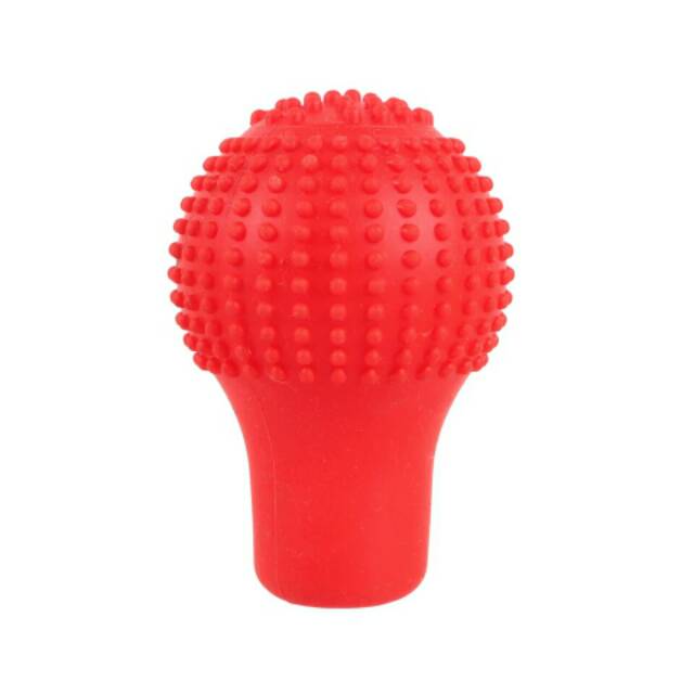 Merah Red Karet Sarung Cover Silicon Shift Knob Mobil Persnel Gigi Manual Car Silicone Shiftknob