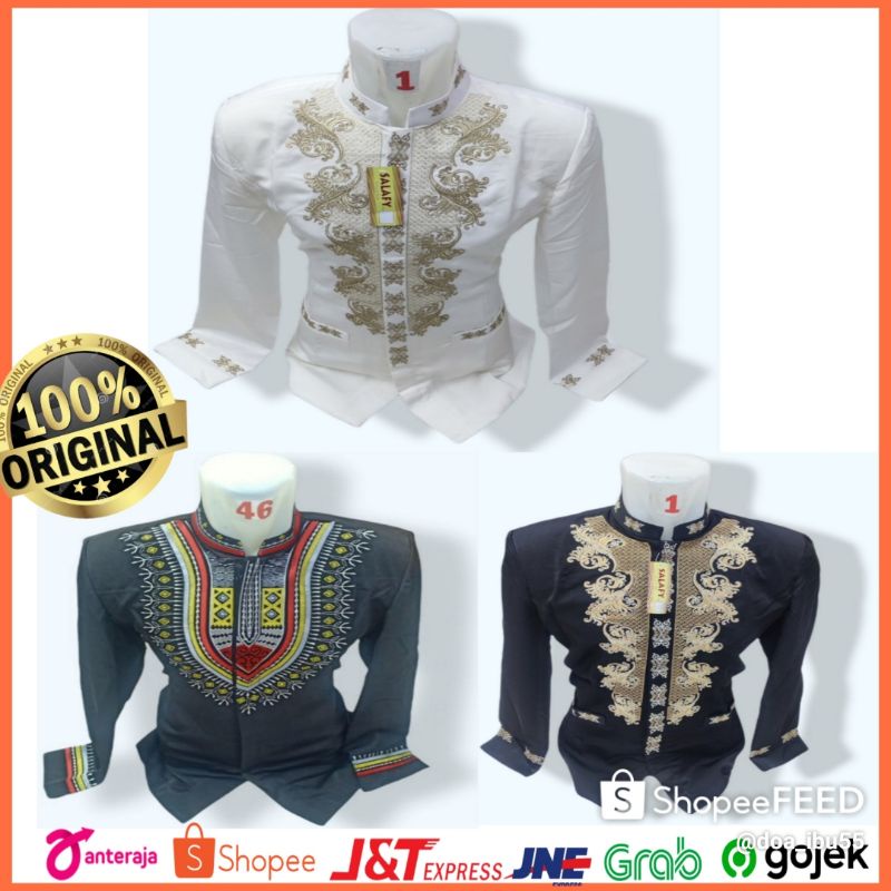 BAJU KOKO WARNA LENGAN PANJANG JASKO / JASKO SALAFI J50 / KOKO SEMI JAS SERAGAM
