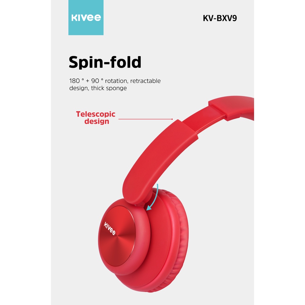 HEADPHONE KIVEE BXV9