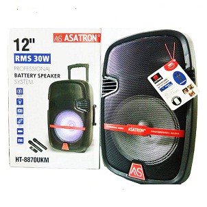 Salon/Speaker Portable Wireless Meeting Asatron HT-8870 ( 12 Inch )
