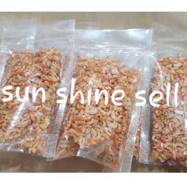 

Ebi / udang kering lepas kulit asli bagan sumatra 100 gram
