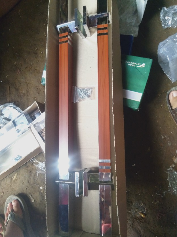 Handle Pintu Rumah Ktk Spb Panjang 60 Cm Ck Kmb Tarikan Pintu Kotak Gagang Pintu Kayu Kunci Pintu Km