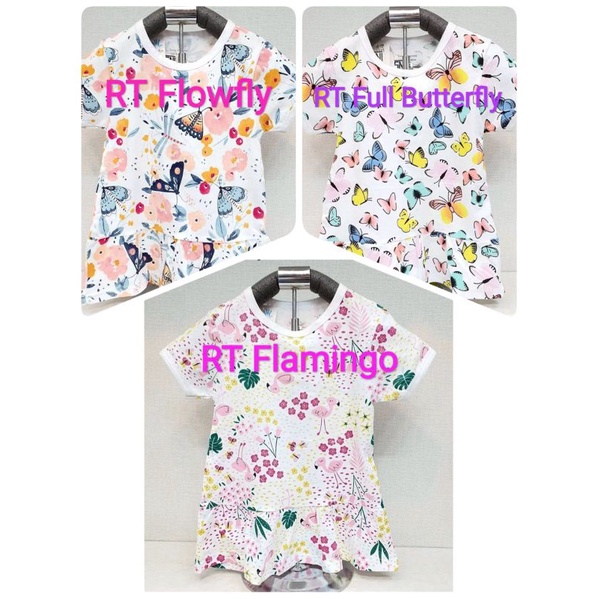 Ruffle Top / Dress / Daster Anak /setelan anak