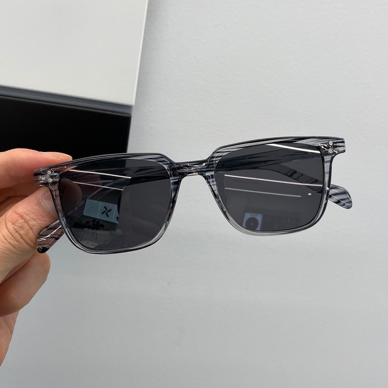 （YUZHU）COD Kacamata Hitam Pria/Wanita Retro Gaya Sempit Frame Kacamata Murah Sunglasses