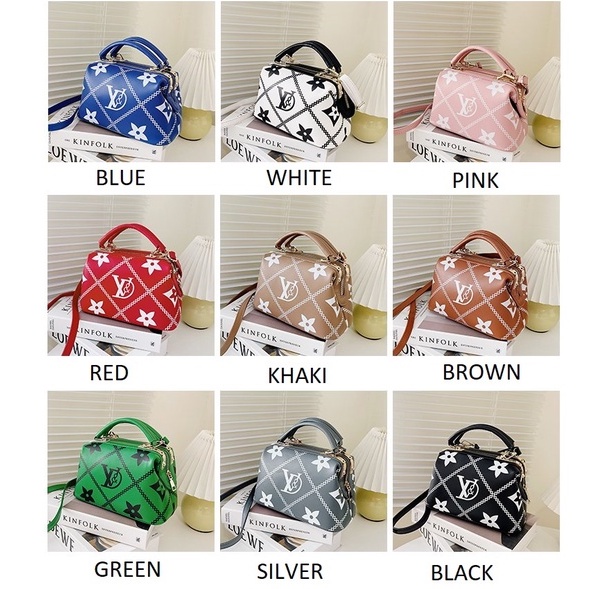 ( 2PC 1KG ) GTBI998877856 New Arrival !!!  Tas Selempang Tas Wanita Import   Terbaru