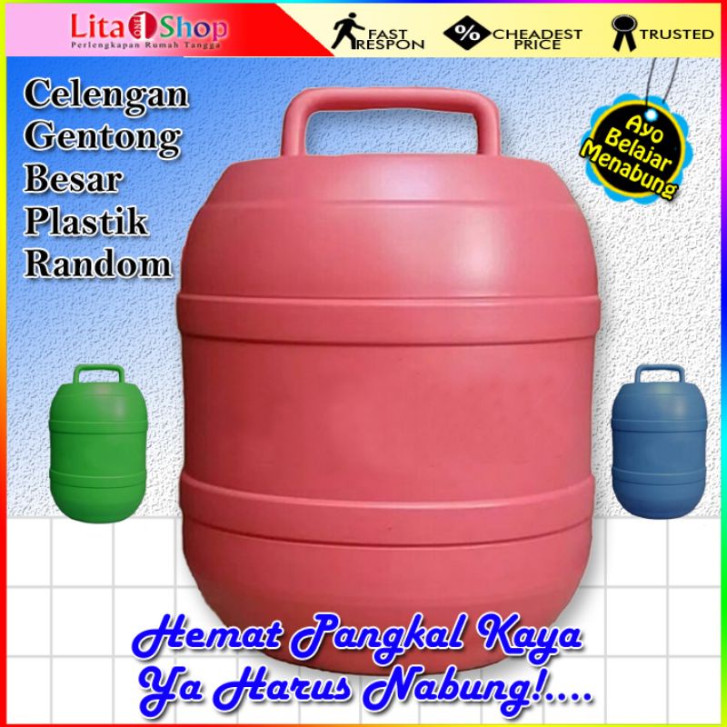 Celengan Gentong Plastik Besar