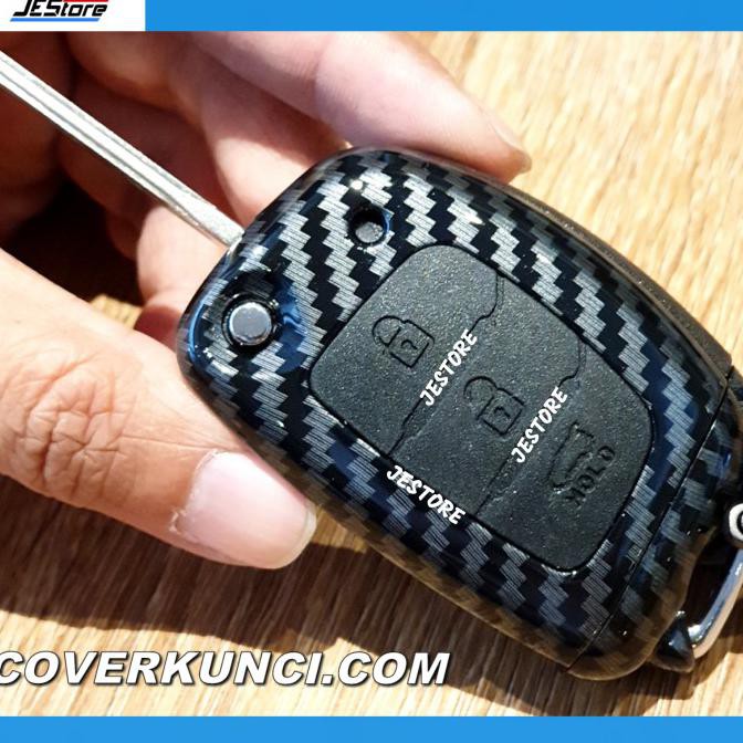 HYUNDAI New Santa Fe Tucson COVER KUNCI CARBIN Hyundai Santa Fe Tucson